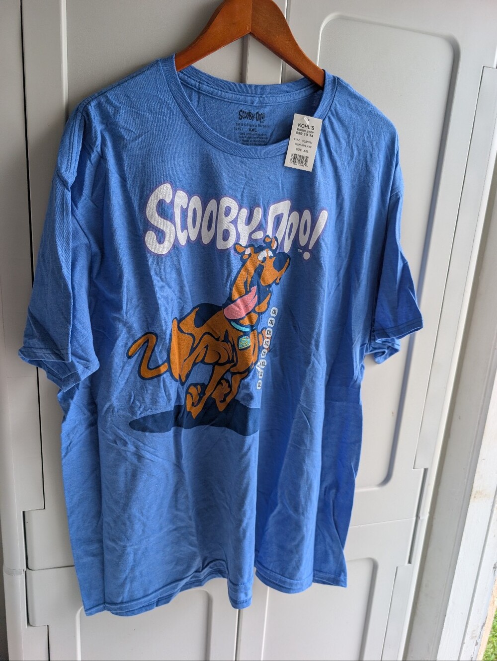 Kohl's Men's Blue Scooby-Doo Graphic Tee T-shirt